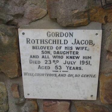 GORDON Rothscild Jacob -1951 