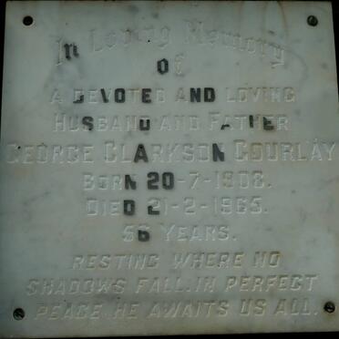 GOURLAY George Clarkson 1908-1965