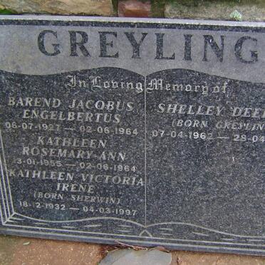 GREYLING :: SHERWIN :: DEEHAN