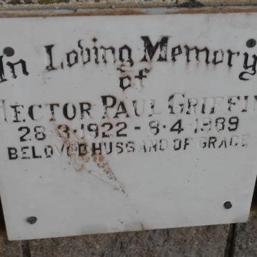 GRIFFIN Hector Paul 1922-1989