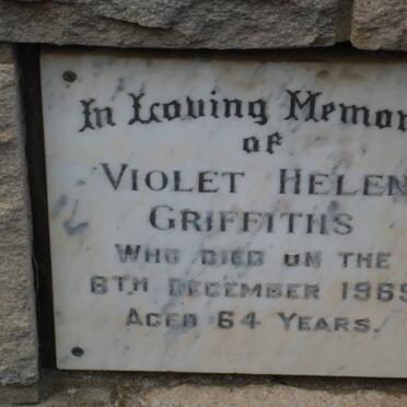 GRIFFITHS Violet Helen -1969