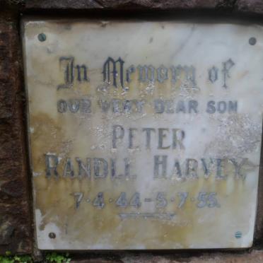 HARVEY Peter Randle 1944-1955