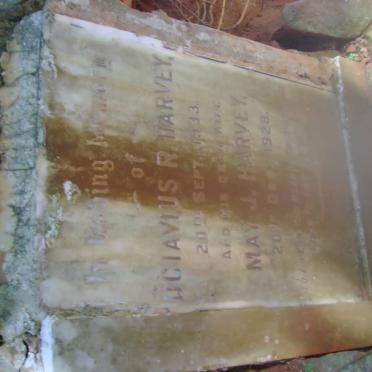 HARVEY Octavius R. -1933 &amp; May J. -1928