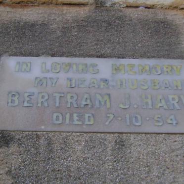 HARVEY Bertram J. -1954