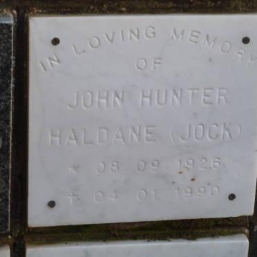HALDANE John Hunter 1926-1990