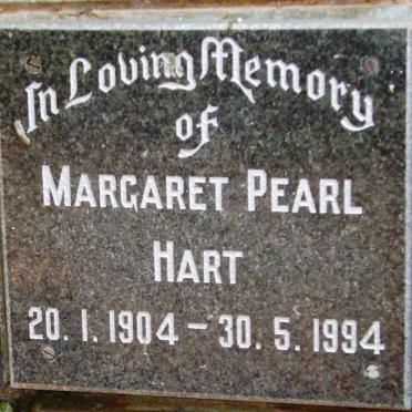 HART Margaret Pearl 1904-1994