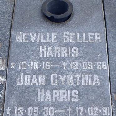 HARRIS Neville Seller 1916-1968 :: HARRIS Joan Cynthia 1930-1991