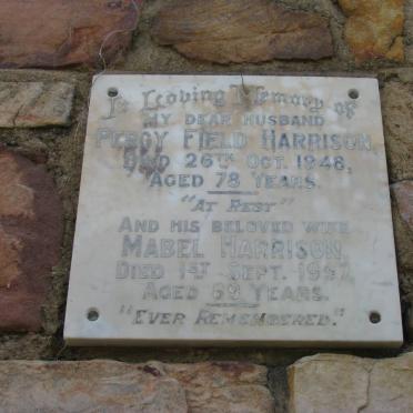 HARRISON Percy Field -1948 &amp; Mabel -1957