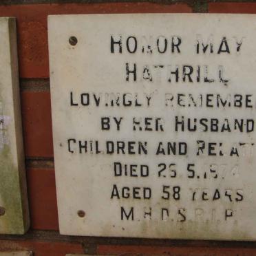 HATHRILL Honor May -1974