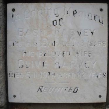 HARVEY Basil -1970 &amp; Olive -1978