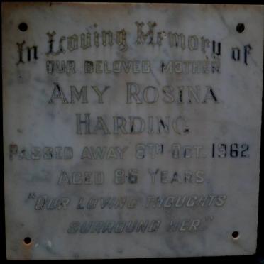HARDING Amy Rosina -1962