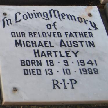 HARTLEY Michael Austin 1941-1988