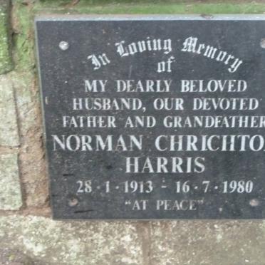 HARRIS Norman Chrichton 1913-1980