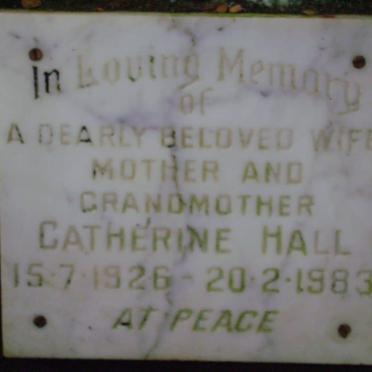 HALL Catherine 1926-1983