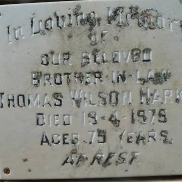 HARKER Thomas Wilson -1975