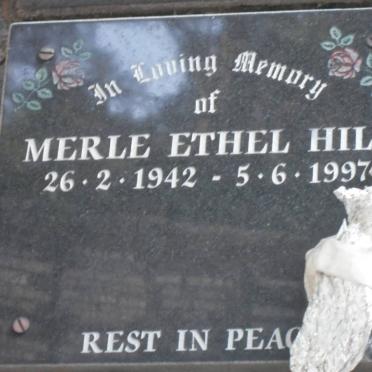 HILL Merle Ethel 1942-1997