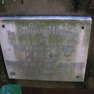 HODGE Winifred Kate -1962