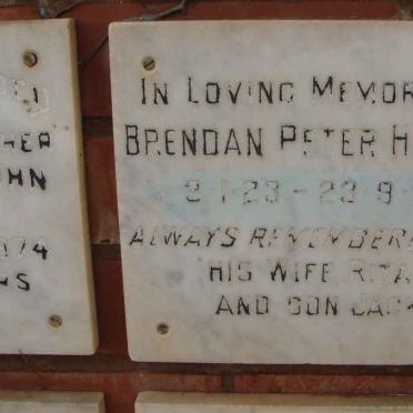 HOGAN Brendan Peter 1923-1971