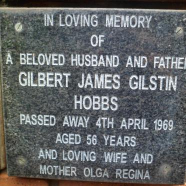 HOBBS Gilbert James Gilstin -1969