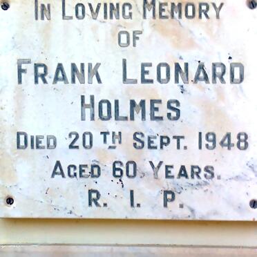 HOLMES Frank Leonard -1948