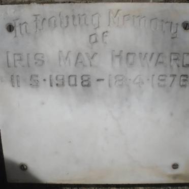 HOWARD Iris May 1908-1976