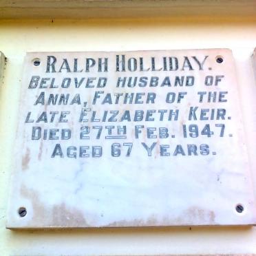 HOLLIDAY Ralph -1947