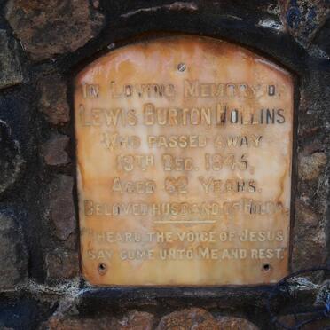 HOLLINS Lewis Burton -1945