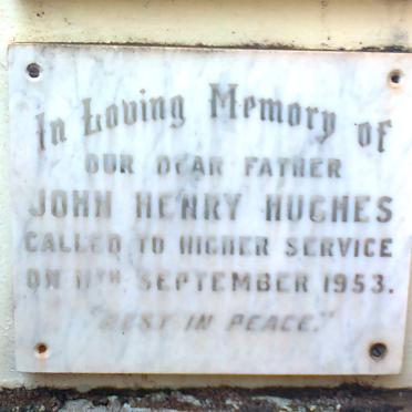 HUGHES John Henry -1953