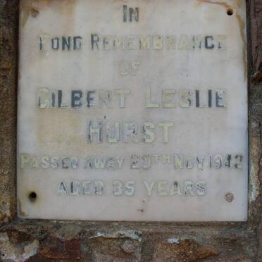 HURST Gilbert Leslie -1942