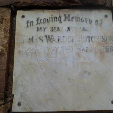 HUTCHESON James Warden -1956