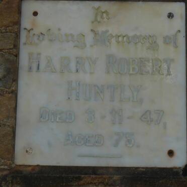 HUNTLY Harry Robert -1947