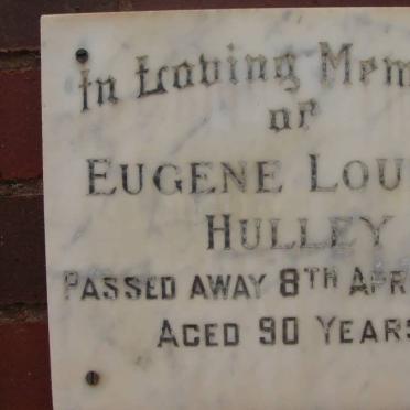 HULLEY Eugene Louise -1970