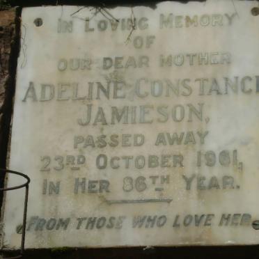 JAMIESON Adeline Constance -1961