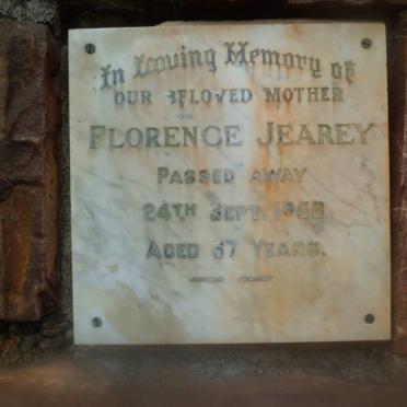 JEAREY Florence -1958