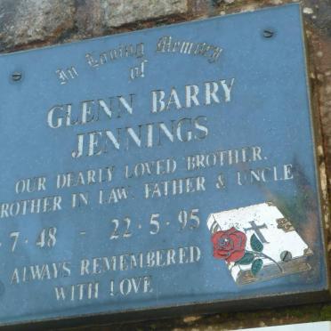 JENNINGS Glenn Barry 1948-1995