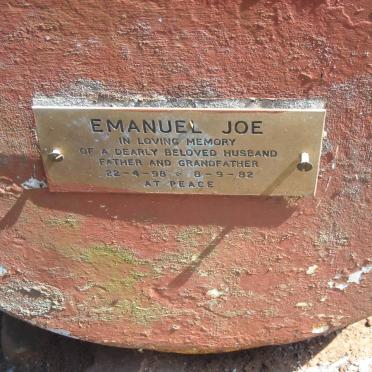 JOE Emanuel 1898-1982