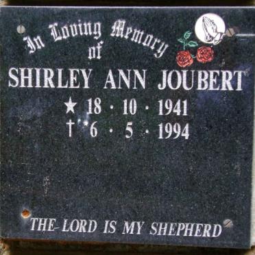 JOUBERT Shirley Ann 1941-1994
