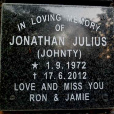 JULIUS Jonathan 1972-2012
