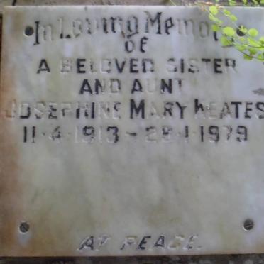 KEATES Josephine Mary 1913-1979