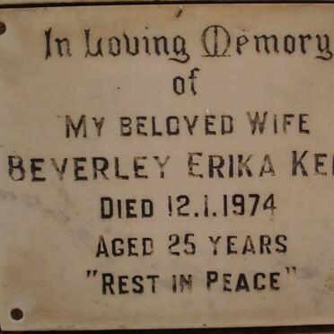 KERR Beverley Erika -1974