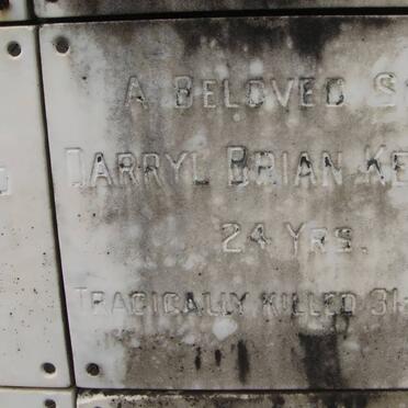 KENNY Darryl Brian -1972