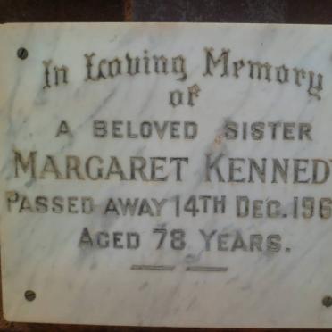 KENNEDY Margaret -1968