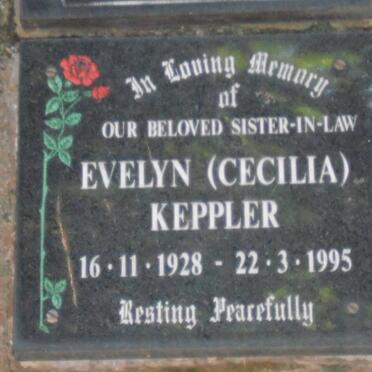 KEPPLER Evelyn 1928-1995