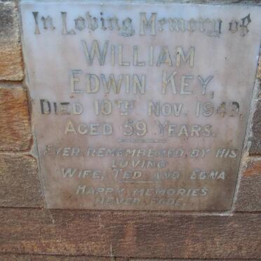 KEY William Edwin -1949