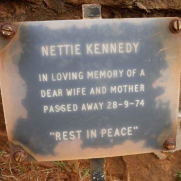 KENNEDY Nettie -1974