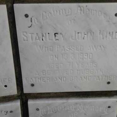 KING Stanley John -1990