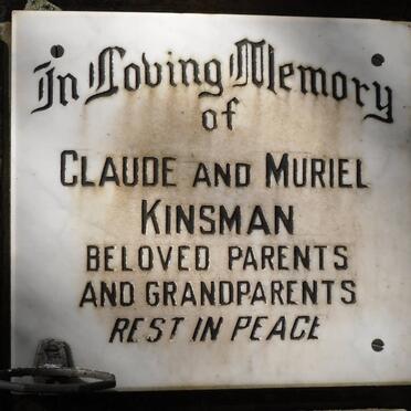 KINSMAN Claude &amp; Muriel