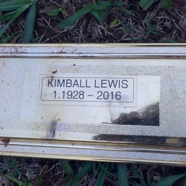 LEWIS Kimball 1928-2016