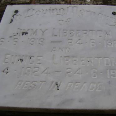 LIBBERTON Jimmy 1919-1988 &amp; Eunice 1924-1988