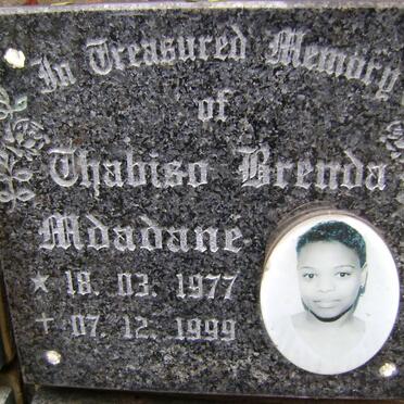 MDADANE Thabiso Brenda 1977-1999